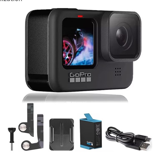 GoPro Hero9 + sd card + accessories